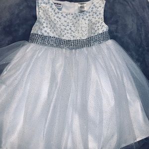 Girls Sparkly Holiday Dress size 18 months.